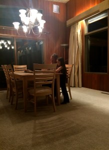 My daughter indulging her father.